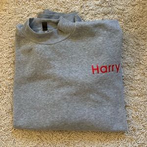 NWOT Harry Styles TPWK Gray Crewneck